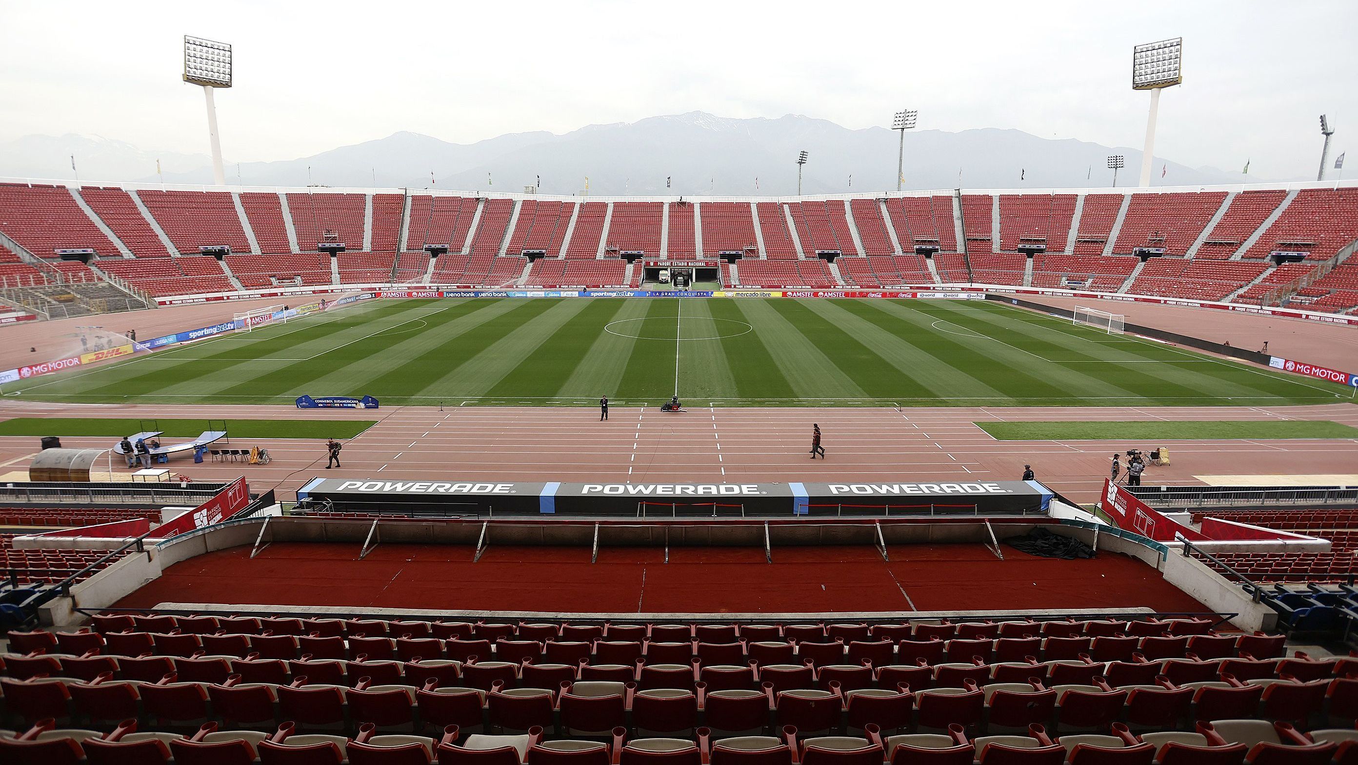 Estádio Nacional de Santiago, no Chile