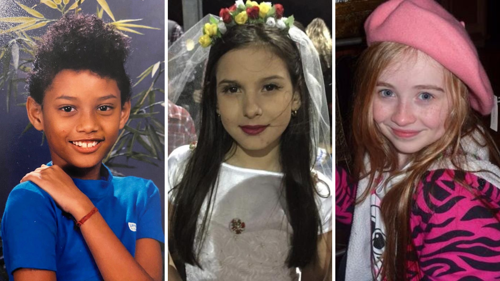famosos criança