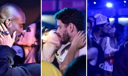 Famosos beijam muito em show de 10 anos do Tardezinha; veja fotos