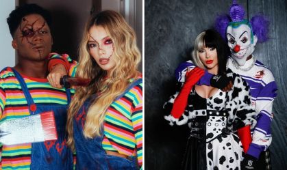 Veja fantasias dos convidados no Halloween de Virginia e Vini Jr