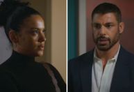 "Vale Tudo": Fátima e César trocam acusações após morte de Odete