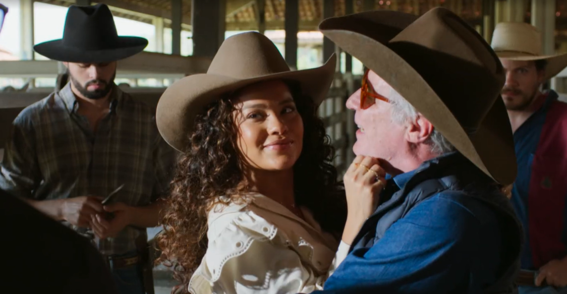 Fátima e marido no último capítulo de "Vale Tudo" • TV Globo