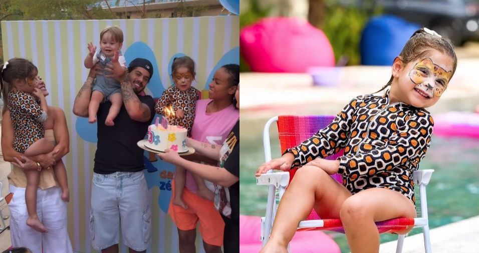 Após Virginia ir para Madri, Zé Felipe faz outra festa para Maria Flor |  CNN Brasil