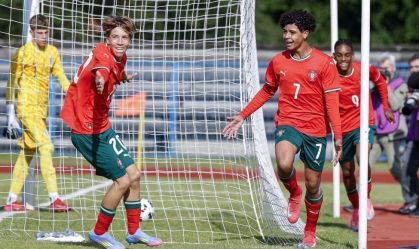 Portugal vence Turquia em estreia do filho de Cristiano Ronaldo no Sub-16