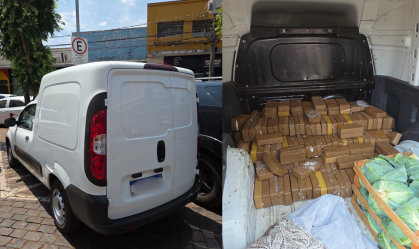 Polícia apreende R$ 21 milhões em cocaína dentro de Fiorino em SP