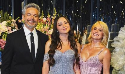 Flávia Alessandra e Otaviano mostram festa de 15 anos da filha; veja fotos