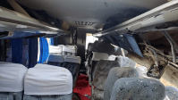 Veja como ficou ônibus após acidente com mortos no Agreste de Pernambuco