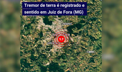 Tremor de baixa magnitude é registrado em MG