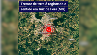 Tremor de baixa magnitude é registrado em MG