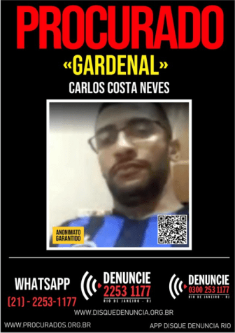 Disque Denúncia "Gardenal" • Disque Denúncia