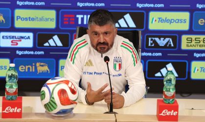 Gattuso promete "sair do país" caso Itália não consiga vaga na Copa