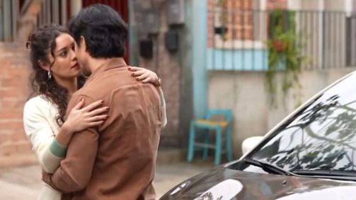 Gerluce (Sophie Charlotte) e Paulinho (Rômulo Estrela)