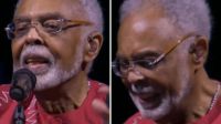 Em show, Gilberto Gil se declara a Preta Gil: "Estará sempre conosco"