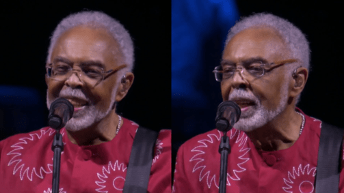 Gilberto Gil fez homenagem a filha em show da turnê "Tempo Rei"