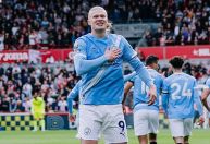 Haaland evita comparações com Messi e CR7 e revela sonho de jogar Copa