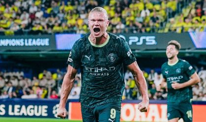Haaland faz, alcança marca impressionante e City derrota o Villarreal