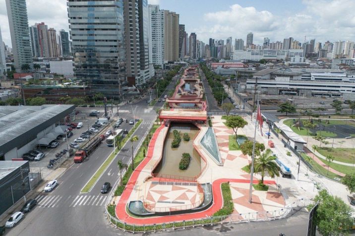 Parque Linear Tamandaré servirá como espaço de convivência • Rafael Medelima