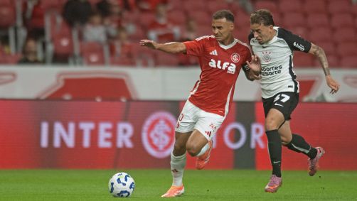 VAR ROUBA A CENA! Timão empata com o Inter em duelo quente no Beira-Rio
