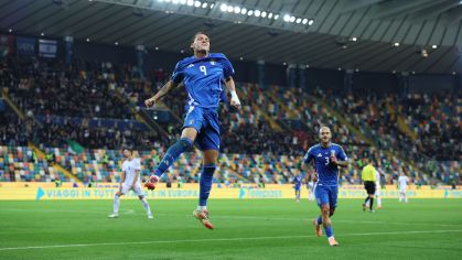 Itália venceu Israel por 3 a 0