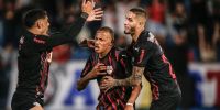 Com arbitragem polêmica e gol no fim, Bragantino vence o Grêmio