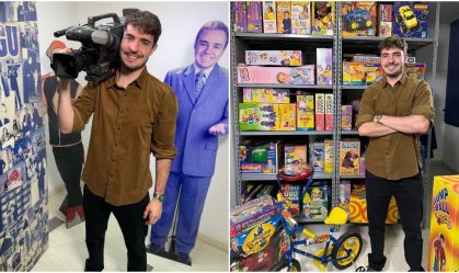 Filho de Gugu revela acervo com mais de 30 mil itens para homenagear pai