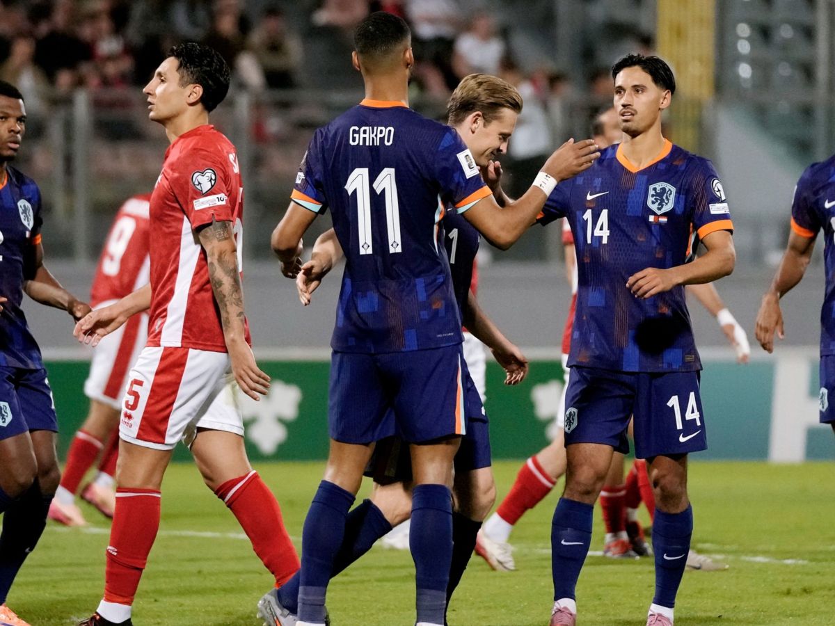 Holanda goleia Malta por 4 a 0 nas Eliminatórias Europeias para a Copa do Mundo e reforça liderança do Grupo G
