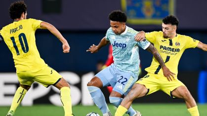 Lance de Villarreal x Juventus, pela Champions League