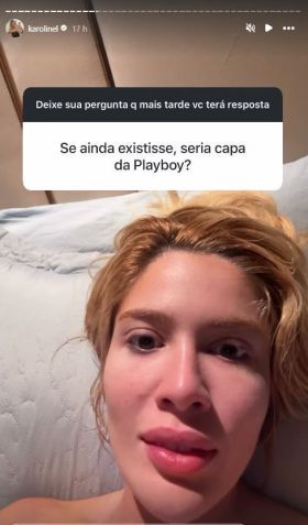 Karoline Lima responde se posaria nua • Instagram/Karoline Lima