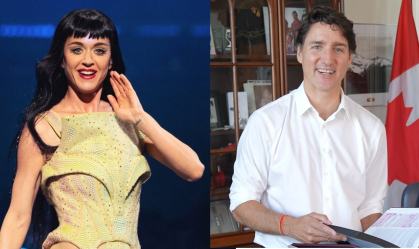 Katy Perry e Justin Trudeau aparecem juntos em foto oficial pela 1ª vez