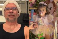 Leandro Hassum se declara após aniversário de 1 ano da neta: "Vovô chorou"