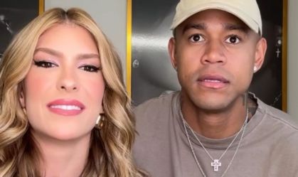 Leo Santana mostra susto ao descobrir que vai ser pai de novo; assista