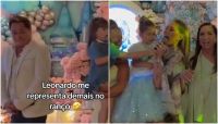 Leonardo vira meme em festa de Maria Flor: "Tá com ranço da Virginia"
