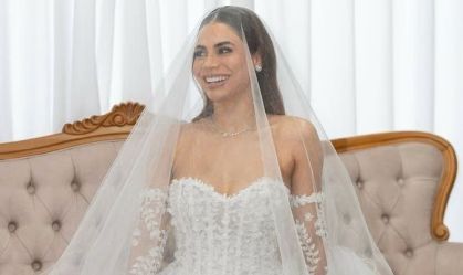 Lexa mostra vestido de noiva para casamento com Ricardo Vianna; veja