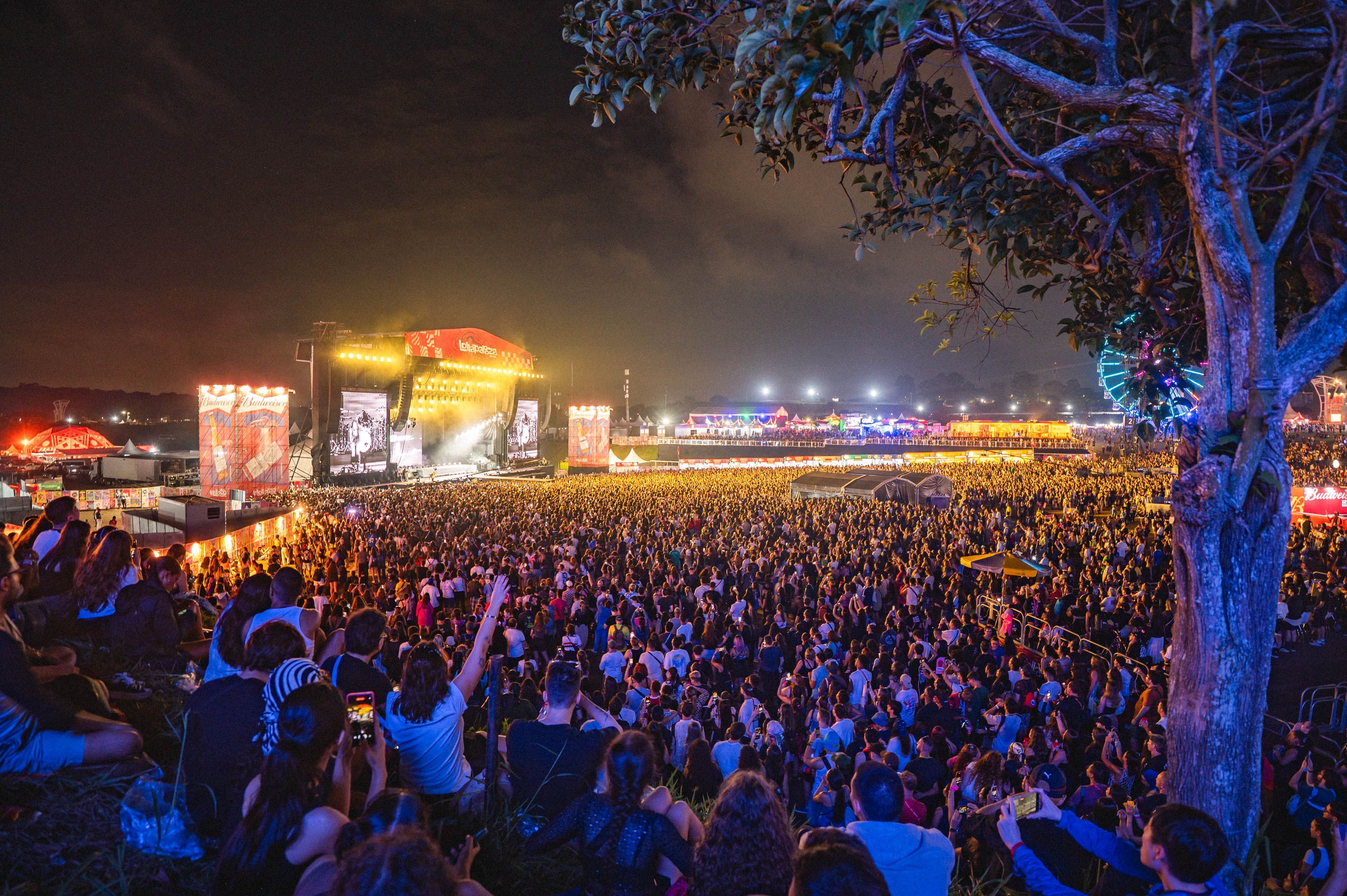 Festival Lollapalooza no Autódromo de Interlagos, em São Paulo