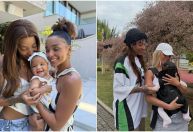 Ludmilla e Brunna comemoram primeiro Dia das Crianças de Zuri