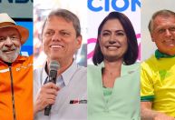 Apex/Futura: Lula empata com Tarcísio, Michelle e Bolsonaro em 1º turno