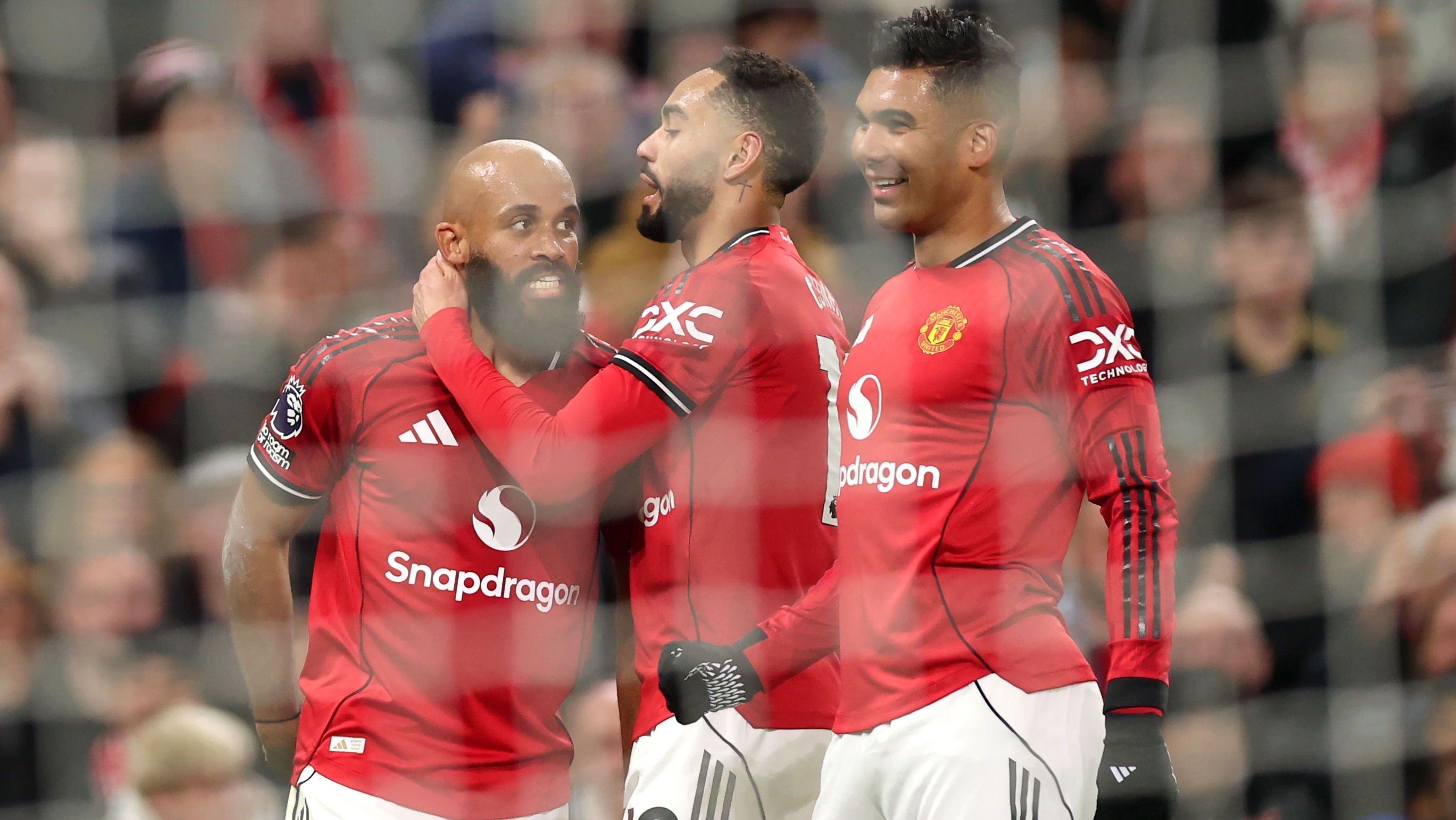 Mbeumo, Matheus Cunha e Casemiro, os autores dos gols do Manchester United contra o Brighton
