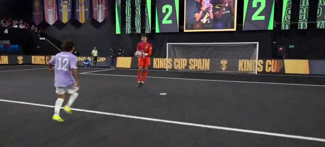 Marcelo em campo pela Kings League Espanha