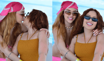 Mari Fernandez mostra registros da lua de mel com esposa; veja fotos
