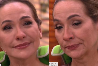 Maria Beltrão chora após experimentar limitações de pessoas idosas