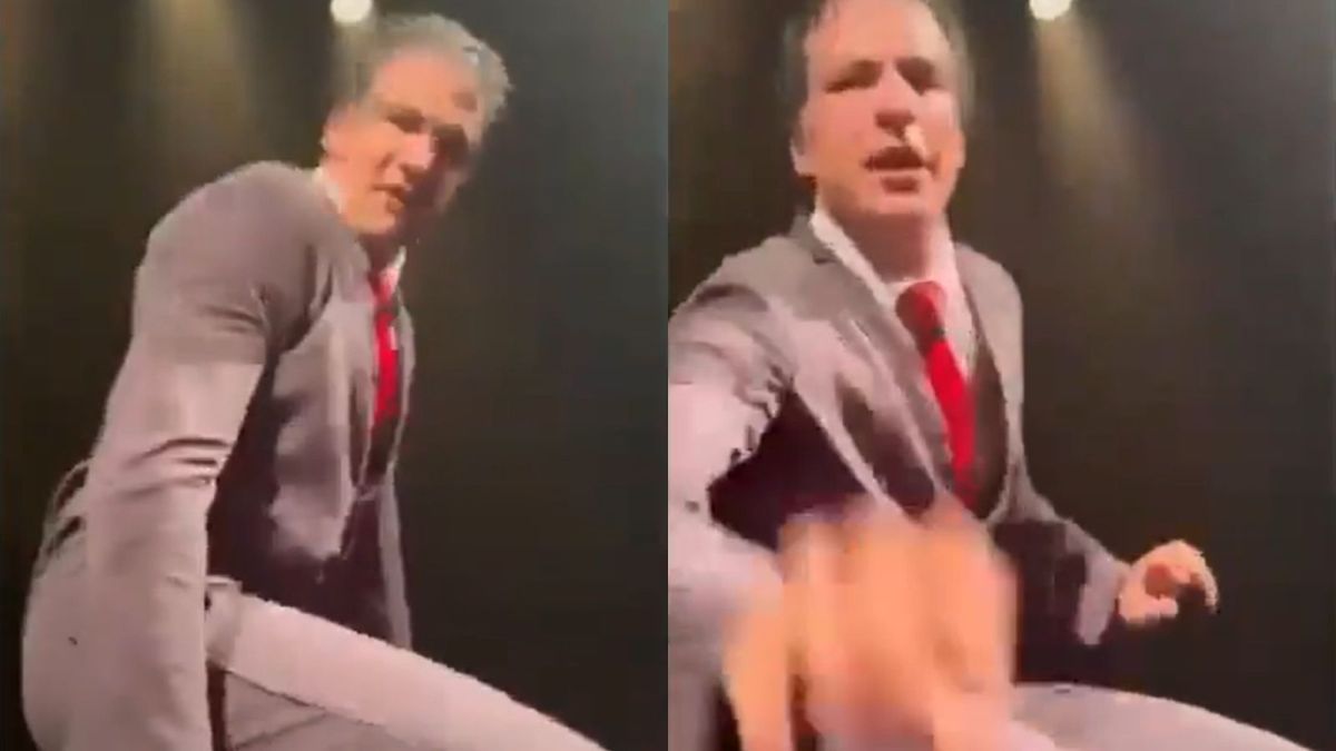 Mateus Solano dá tapa em celular de fã que filmava sua peça; veja vídeo |  CNN Brasil