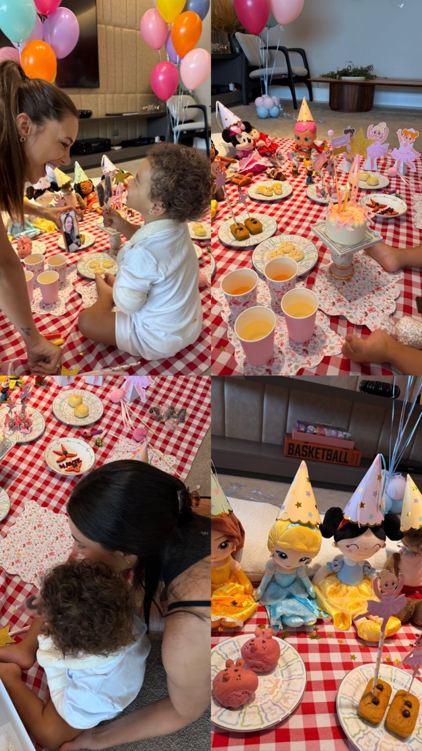 Mavie, filha de Neymar, ganha presente especial do irmão Davi Lucca • Instagram / Bruna Biancardi