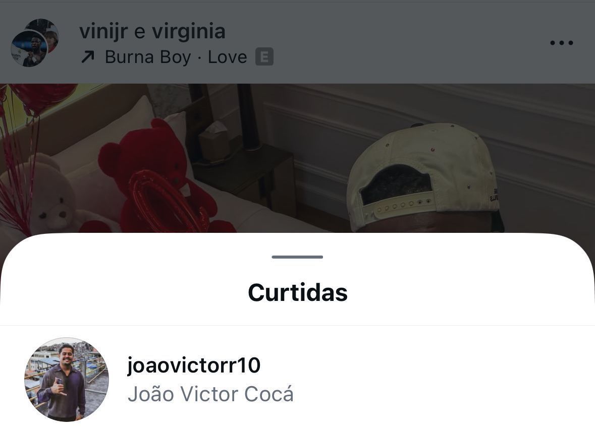 Melhor amigo de Zé Felipe reage a namoro de Virginia e Vini Jr. • Reprodução / Instagram
