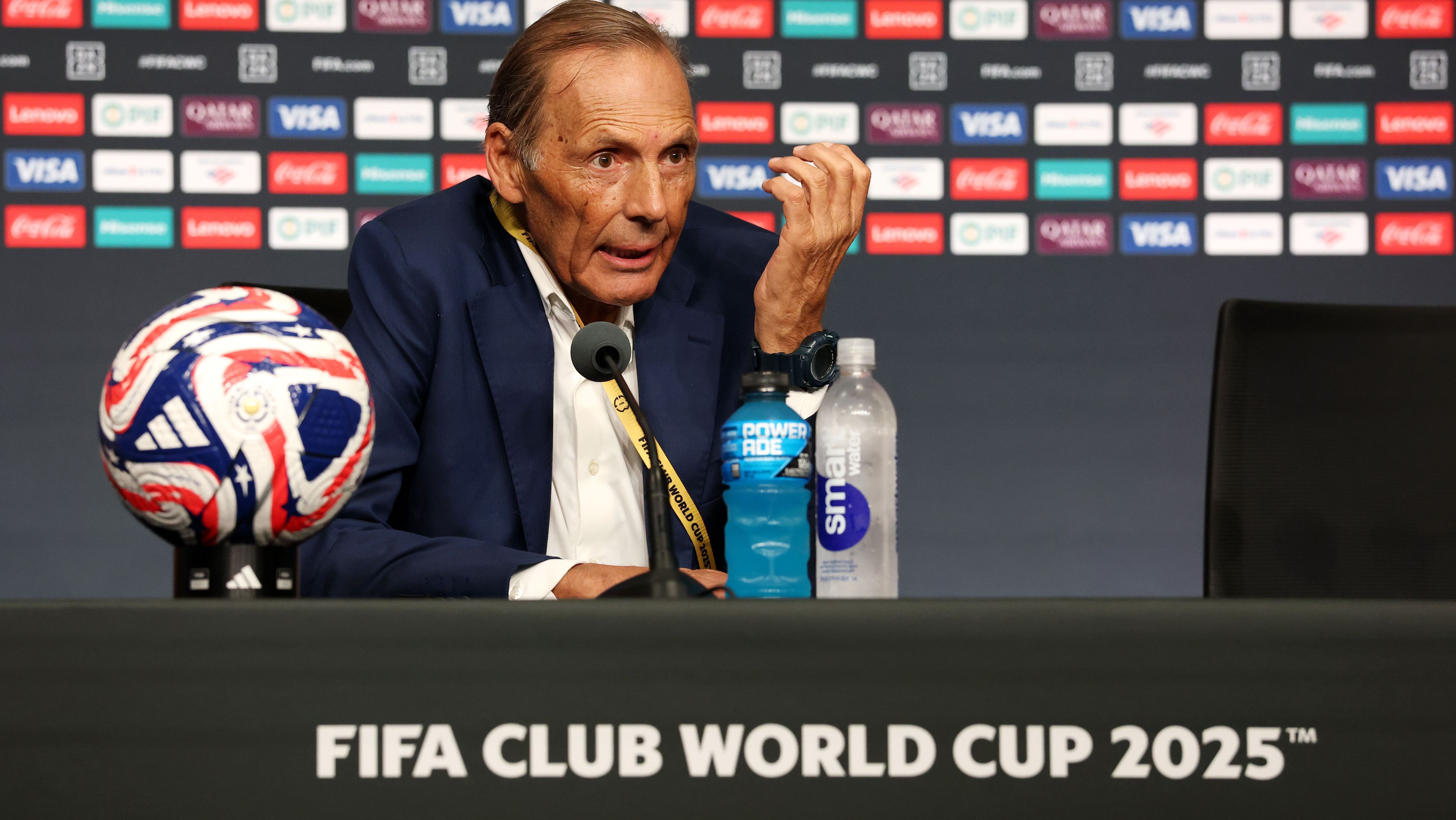 Miguel Ángel Russo com o Boca Juniors na Copa do Mundo de Clubes