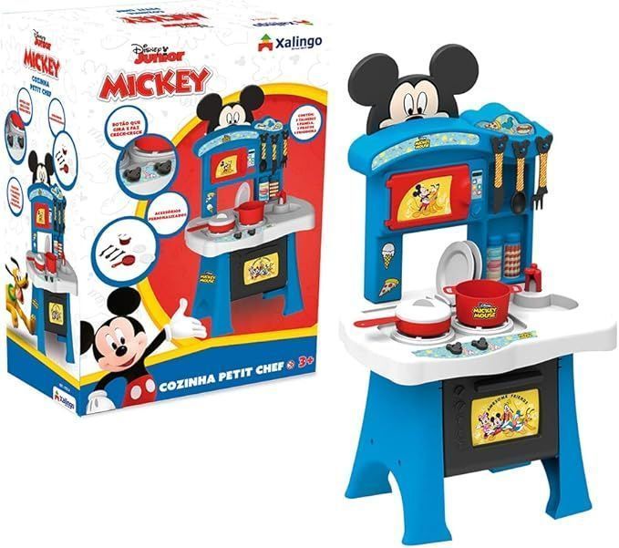 Cozinha Mickey Petit Chef - Amazon - R$ 183,40 • Divulgação