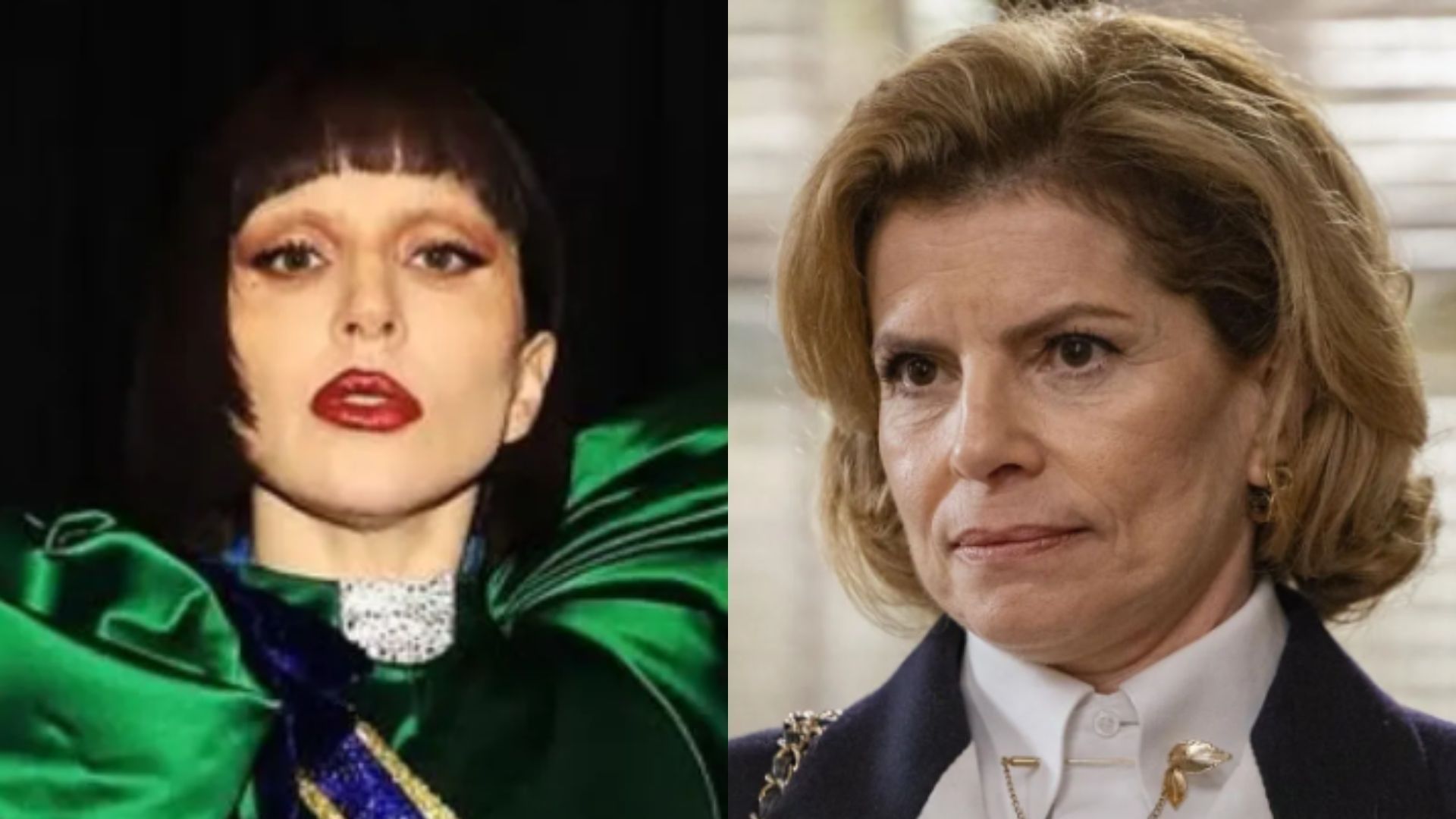 Lady Gaga e Odete Roitman