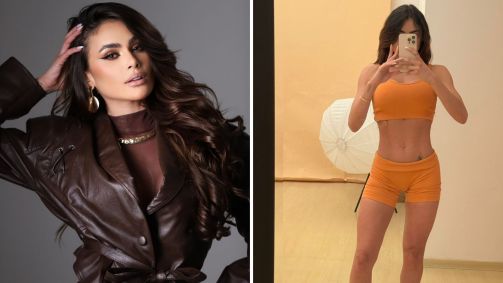 Natacha Horana é musa da escola de samba Gaviões da Fiel