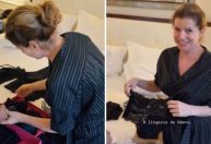 Debora Bloch leva para casa lingerie de Odete após fim das gravações