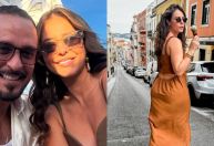 Paolla Oliveira mostra férias com Diogo Nogueira após fim de "Vale Tudo"