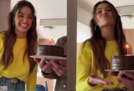 Ao lado de filho internado, Patrícia Poeta comemora aniversário no hospital